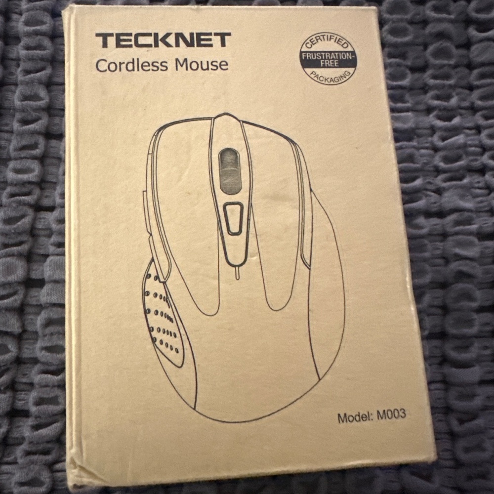 Tecknet Cordless Mouse Model M003 Pink - Picture 12 of 13
